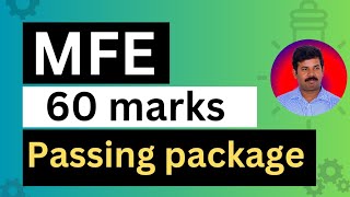 Diploma MFE passing package  20ME11T  Easy 60 marks [upl. by Stamata419]