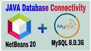 How to connect MySql Database 8036 amp Java NetBeans IDE 20 Using Connectorj Driver  JDBC in java [upl. by Elyrad]