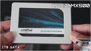 Crucial MX500 1TB 25quot SATA SSD Unboxing  Budget Winner of 2023 [upl. by Kery]