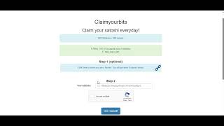 Claim BITCOIN  Earning FREE 1 to 100 BTC Claim Every 5 min FAUCETPAY SATOSHI 2024  earning website [upl. by Aronow910]