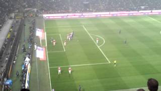 Inter  Milan 42 06052012  Coro  Ohh Forza Inter non mollare vincerai [upl. by Liscomb]