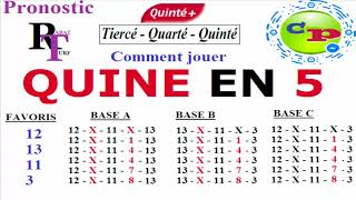 Rabaturf Pronostic 100  QuintéChantilly R1 Samedi 30092017 l [upl. by Redneval]