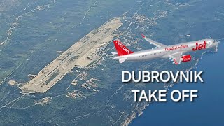 DUBROVNIK TAKE OFF  Flight To Manchester Boeing 737800 2024 4K [upl. by Groveman418]