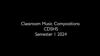 Cleveland District State High School  Classroom Music Compositions Sem 1 2024 [upl. by Adabel268]