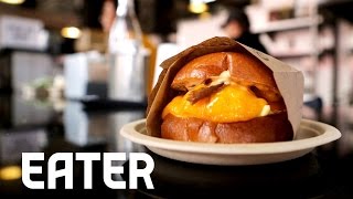 Eggslut Makes the Ultimate Breakfast Sandwich  Consumed Ep 15 [upl. by Hardunn362]