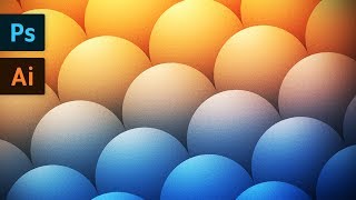 How to Create a Gradient Pattern Background  Photoshop Tutorial [upl. by Grose]