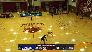 Mens Basketball Jefferson Cannoneers vs Genesee Cougars [upl. by Netniuq120]