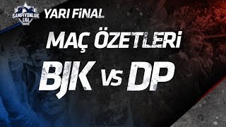 2016 Şampiyonluk Ligi KMF Yarı Finali BJK vs DP – 1 Maç Özeti [upl. by Terle]