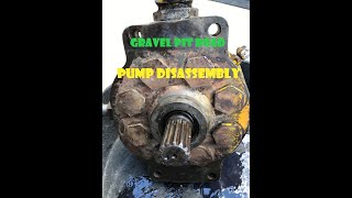 JD 300BD Hydraulic Pump Disassembly Part 1 [upl. by Ullman]