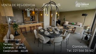 HERMOSA RESIDENCIA HOME RESORT EN VENTA PUEBLA [upl. by Mclaurin]