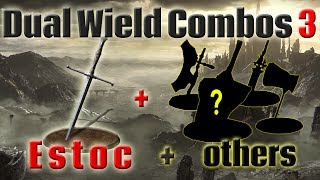 Souls Tech  Dual Wield True Combos with Estoc [upl. by Marijane796]