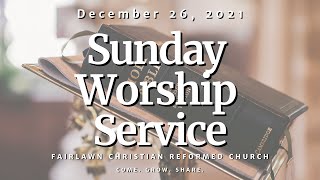 Fairlawn CRC Sunday Worship Service [upl. by Akirret357]