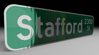 Blender 3M Retroreflective Sign Material [upl. by Bentley284]