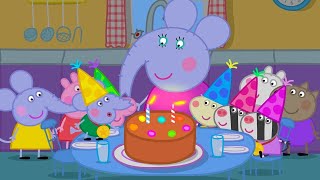 Peppa Pig Celebrates Edmond Elephants Birthday  Kids TV and Stories [upl. by Adele790]