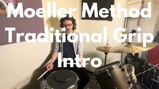 Moeller Method Traditional Grip [upl. by Nilla]