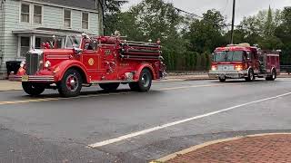 New Jersey Fire Museum Open House Fire Parade 2024 [upl. by Kumar939]