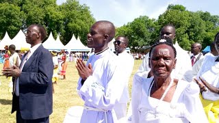 Entrance Procession during Ordinations in Gulu Archdiocese 2023 [upl. by Bosson652]