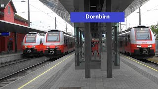 Dornbirn Railjet➡️Bregenz Railjet➡️Frankfurt am Main Güterzüge RH1063 VMOBIL RH4748 [upl. by Etnovahs260]