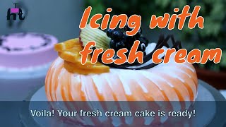 Icing with Fresh Cream [upl. by Costin]