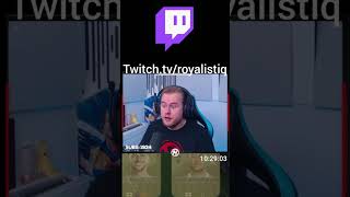 Royalistiq imiteert rapper Sjors royalistiq twitchnl dutch [upl. by Appleby300]