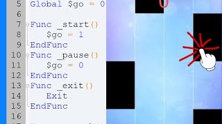 Tutorial Creating an Auto Clicker for Piano Tiles 2 like CodeBullet [upl. by Faludi249]