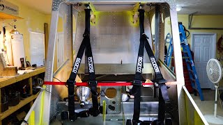 Zenith How to Install 3 Point Seat Belt Harness CH750 STOL or Cruzer [upl. by Iam]