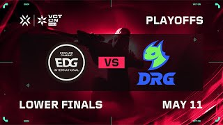 EDG vs DRG  Lower Bracket Finals  VCT CN Stage 1 [upl. by Idelson]