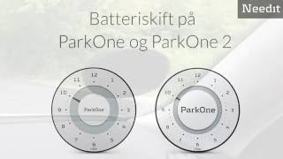 ParkOne batteriskift  på den rigtige måde [upl. by Lynad]