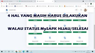 Ini Yang Perlu Dilakukan Saat PDM Selesai Dan Status MySAPK Sudah Hijau [upl. by Irot]