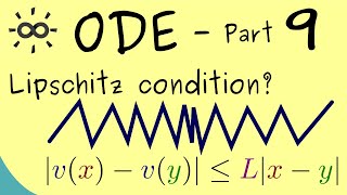 Ordinary Differential Equations 9  Lipschitz Continuity [upl. by Philcox365]