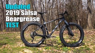 2019 Salsa Beargrease Fat Bike Test Review 26 vs 275 Fat Bike Shootout [upl. by Royden]