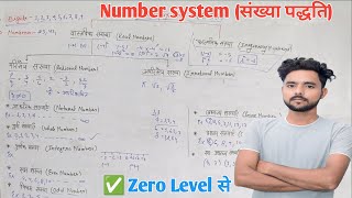 Number System संख्या पद्धति कमजोर छात्र जरूर देखें बिल्कुल बेसिक लेवल से [upl. by Ailices]