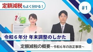 定額減税の概要～令和６年の改正事項～ [upl. by Mcgrath]