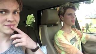 sometimes you just gotta steal a car  Jace Norman Vlog [upl. by Delogu]