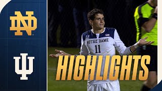 Irish Advance to College Cup with Penalty Shootout  Highlights v Indiana  Notre Dame Mens Soccer [upl. by Susy]