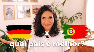 Alemanha 🇩🇪 x Portugal 🇵🇹  onde é melhor de se viver [upl. by Leehar976]