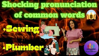 Mispronounced words Healthy Wealthy Sewing Plumber Year Courier [upl. by Cul607]