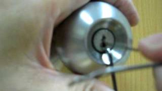 how to pick a door lock with a bobby pin [upl. by Asserac]