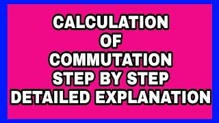 COMMUTATION VALUE OF PENSION calculation pension problems by e learn [upl. by Raama]