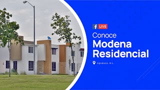 ¿Ya conoces Modena Residencial en Apodaca Nuevo León [upl. by Arakahs]