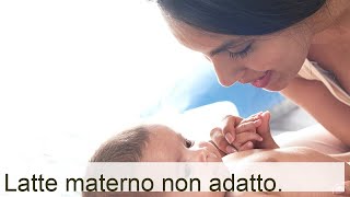 Il bambino rifiuta il latte materno consigli per le mamme [upl. by Yro]