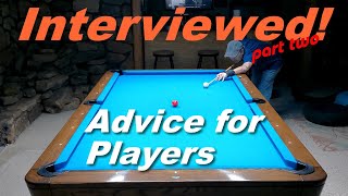 Interview of a Pool Player part two [upl. by Olsson71]