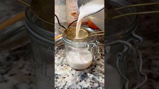 HOW 2 MAKE ALMOND MILK almondmilk homemadealmondmilk homemadealmondmilkrecipe [upl. by Artenehs]