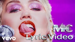 Miley Cyrus  Midnight Sky Lyric Video [upl. by Kizzie]