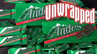 The Secret Way Andes Mints Are Made REVEALED  Unwrapped  Food Network [upl. by Frentz]