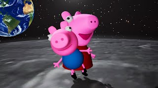 PEEPA PIG GOES TO OUTER SPACE [upl. by Eelek]