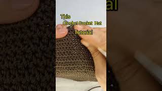 Crochet Bucket Hat Tutorial [upl. by Iliak]