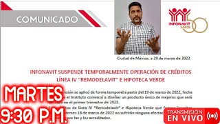 🟢SE CANCELA EL VALE DE ECOTECNOLOGÍAS🟢 PREGUNTA TUS DUDAS ⭕EN VIVO 047⭕ Infonavit IconGZ EnVivo [upl. by Benito]