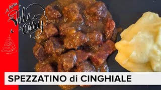 SPEZZATINO di CINGHIALE [upl. by Sabba]