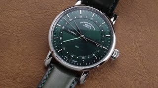 3049 Muhle Glashutte Teutonia Green GMT [upl. by Niac]